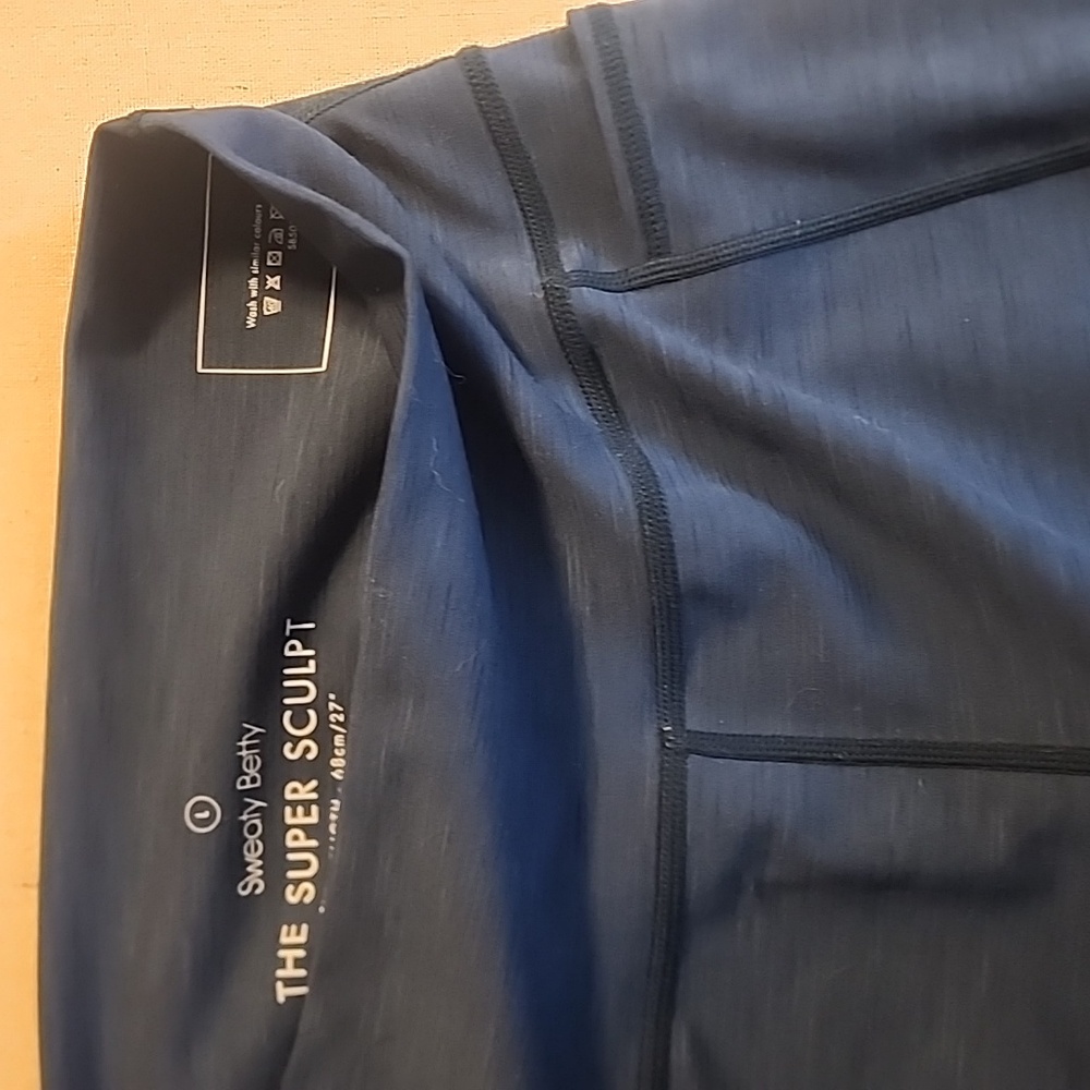 Sweaty Betty Super Sculpt Full-Length Leggings in Blue - Picture 6 of 6